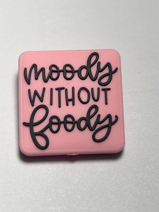 Moody without Foody Silicone Focal Bead