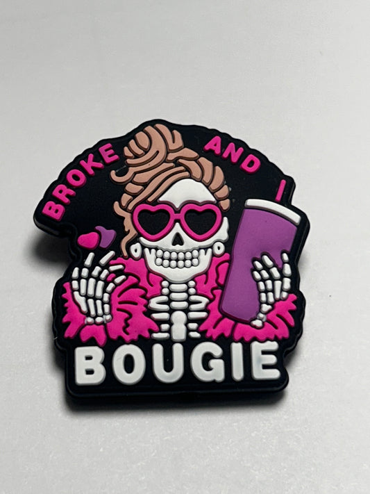 Broke and Bougie Silicone Focal Bead