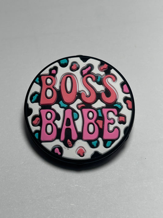 Boss Babe Silicone Focal Bead