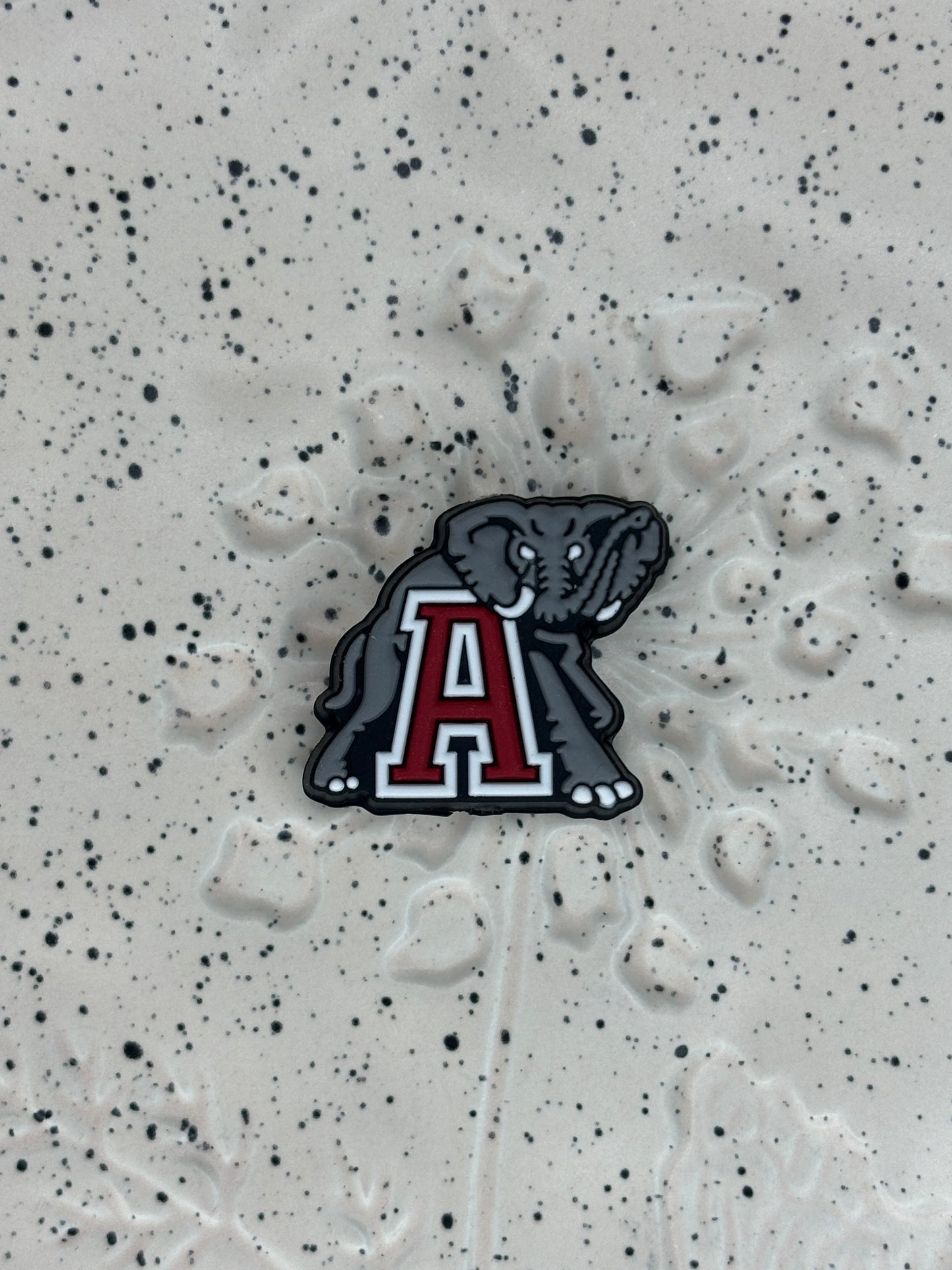 College - Alabama Tide Elephant Silicone