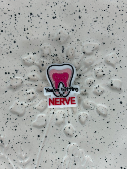 Profession - Dental - You're Hitting a Nerve PVC Focal - Bead Sister Exclusive