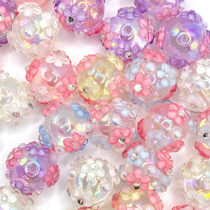 She's A Wild Flower Fancy Beads- 5pcs