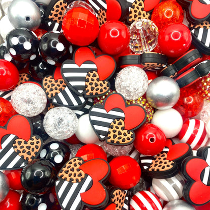 Red Valentine's Day Bead Bundle