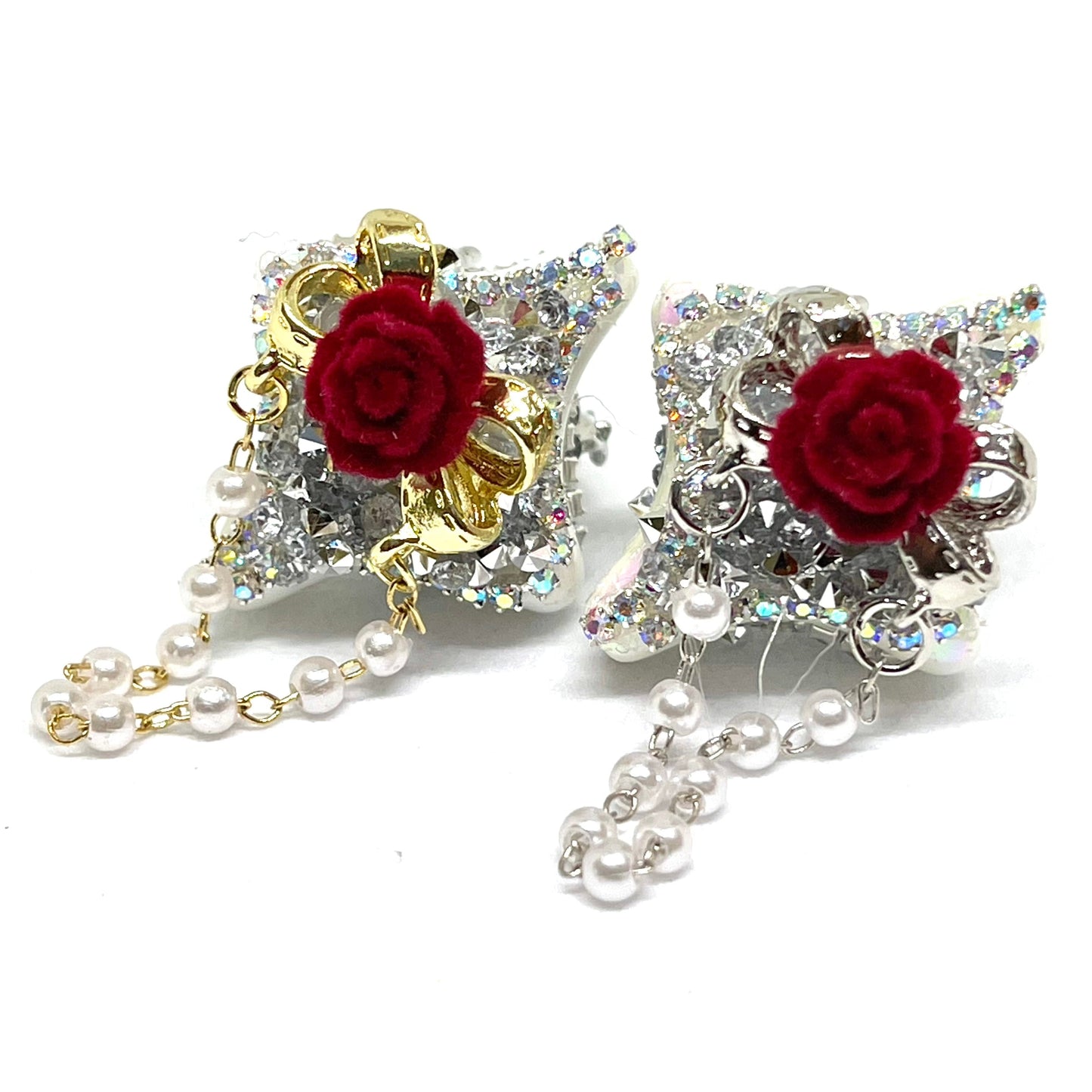 Peace Rose Rhinestone Luxury Beads