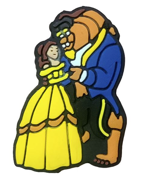 Beauty & Beast Silicone Focal Bead