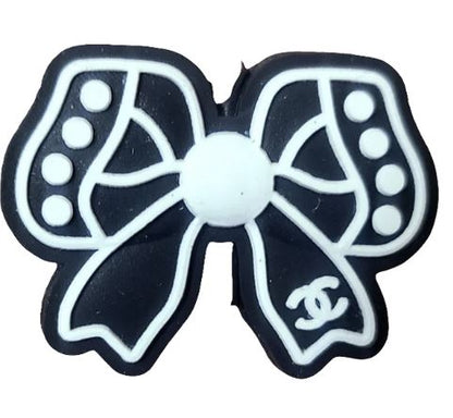 Cee Cee Bow Silicone Focal Bead (Options)