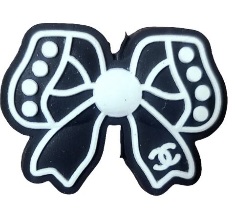 Cee Cee Bow Silicone Focal Bead (Options)