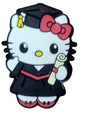 Graduation HK Kitty Silicone Focal Bead (Options)