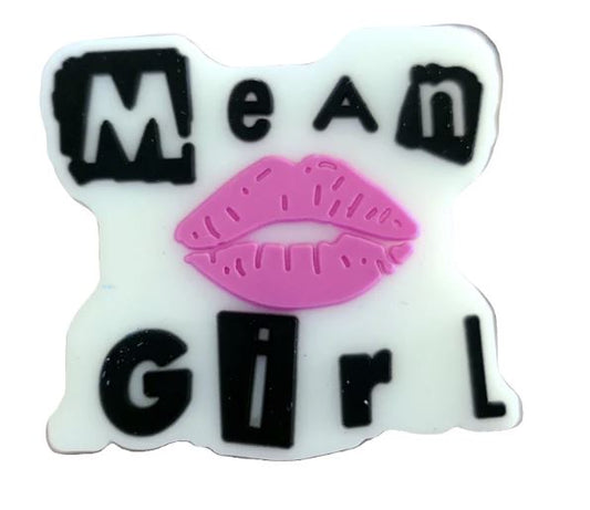 Mean Girl Lips Silicone Focal Bead