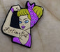 Fight Like A Girl Silicone Focal Bead (Different Options)