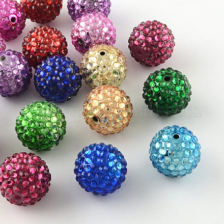 20mm Rhinestone Bead Mixes