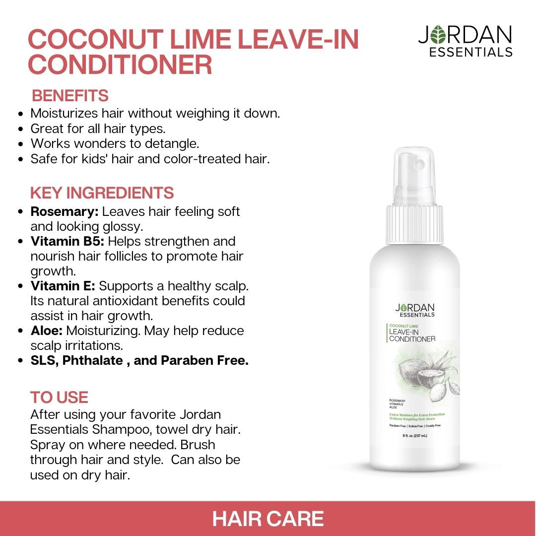 Coconut Lime Leave In Conditioner