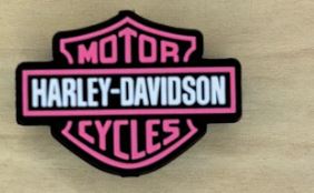 Harley Davison Silicone Focal Bead