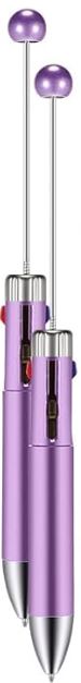 Beadable Pens 4 in 1 Click Pens