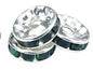 Rhinestone Spacer Beads 10mm