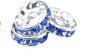 Rhinestone Spacer Beads 10mm