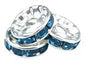 Rhinestone Spacer Beads 10mm
